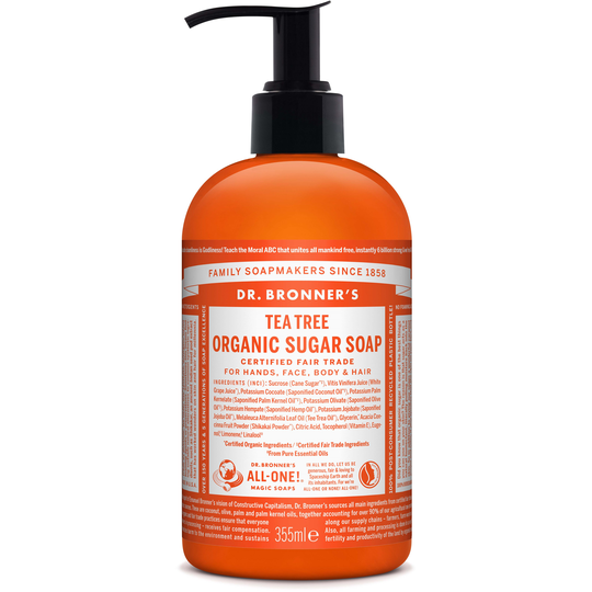 Dr. Bronner's Shikakai Soap Tea tree 355 ml