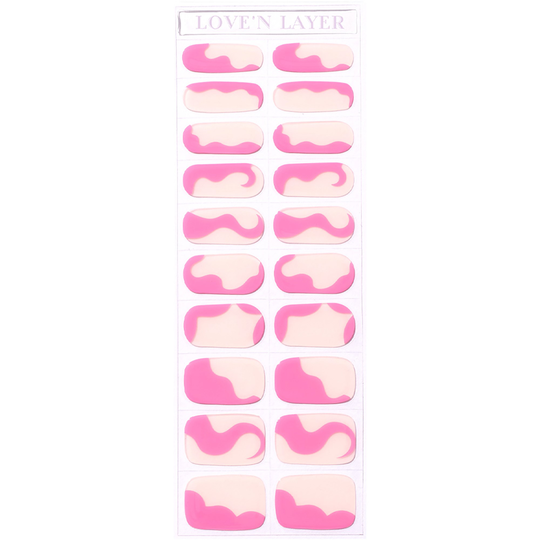 Love'n Layer Abstraction Layers Poppy Pink
