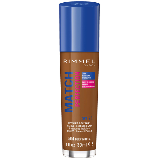 Rimmel Match Perfection Foundation (olika nyanser) - Deep Mocha