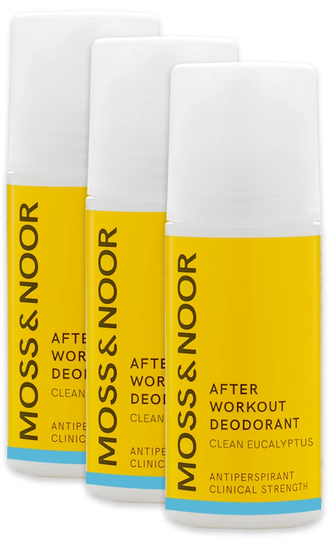 After Workout Deodorant Clean Eucalyptus 3 Pack