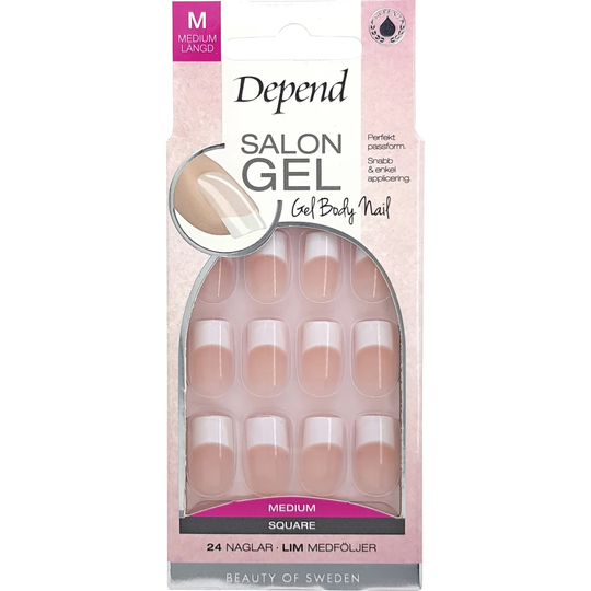 Salon Gel Medium Square Pink