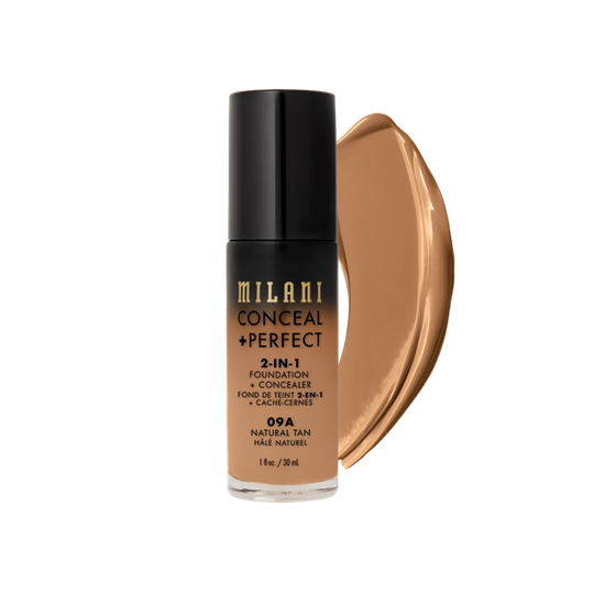 Conceal + Perfect 2-In-1 Foundation 09A Natural Tan