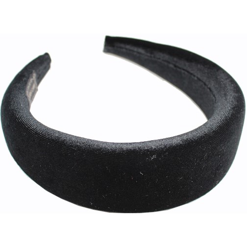 By Lyko Diadem Smooth Velvet Black