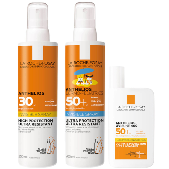 La Roche-Posay Anthelios Family SPF Bundle