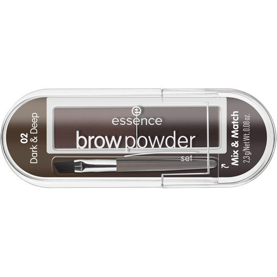 essence brow powder set 2