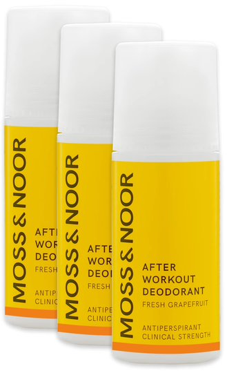 After Workout Deodorant Fresh Grapefruit 3 Pack