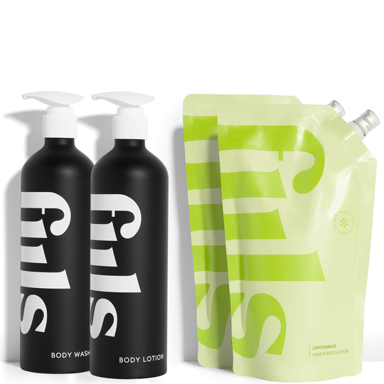 fiils The Lemongrass Body Duo (Various Options) - Svart