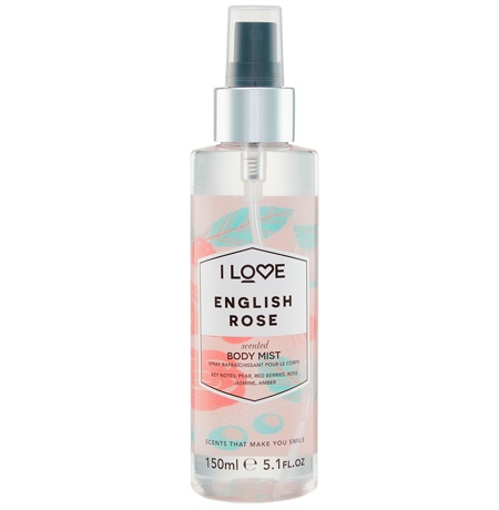 I Love Cosmetics English Rose Body Mist - 150ml