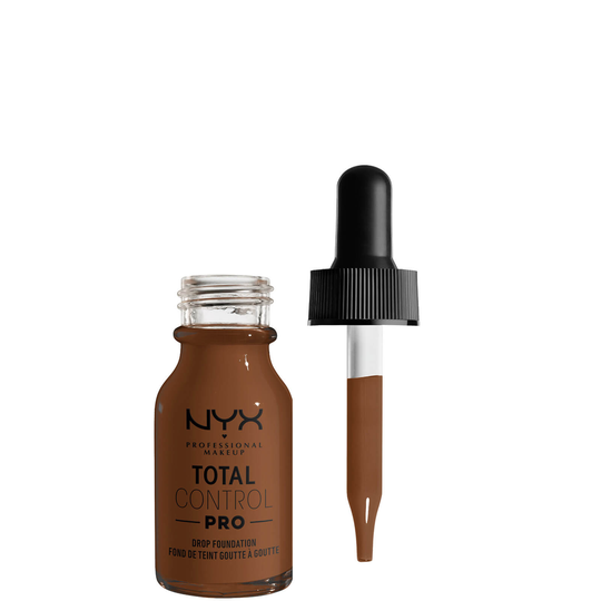 NYX Professional Makeup Total Control Pro Drop Controllable Coverage Foundation 13ml (Various Shades) - Mocha