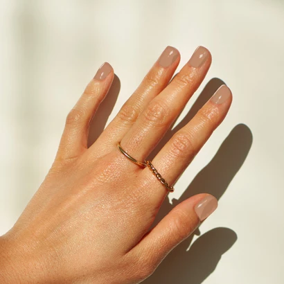 Nail Polish Matching Trenchcoat