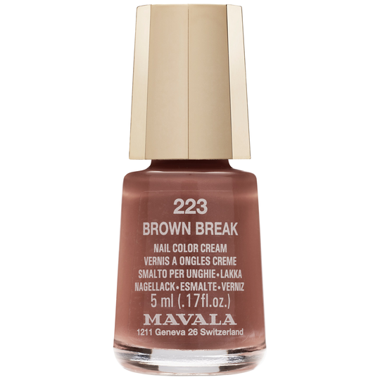 Mavala Chill & Relax Colors Minilack Brown Break
