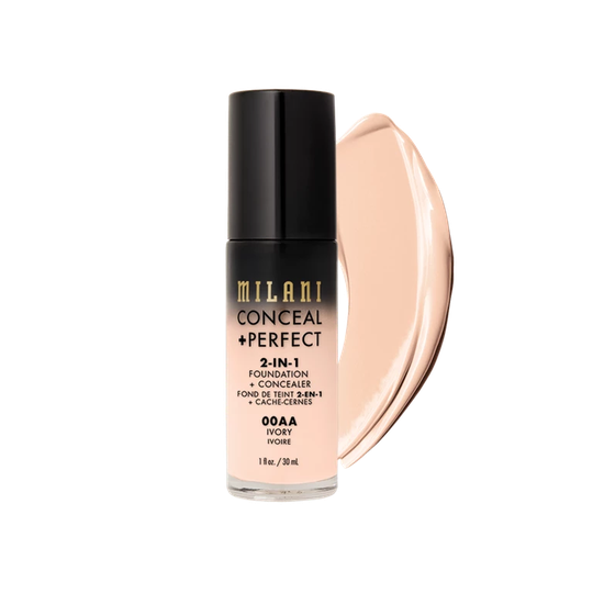 Conceal + Perfect 2-In-1 Foundation 00AA Ivory