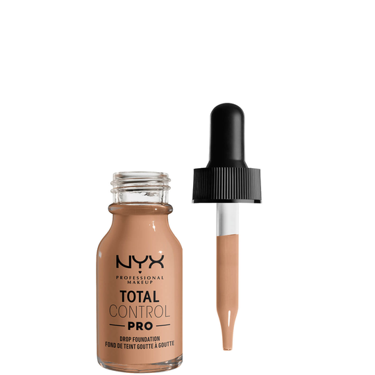 NYX Professional Makeup Total Control Pro Drop Controllable Coverage Foundation 13ml (Various Shades) - Medium Buff