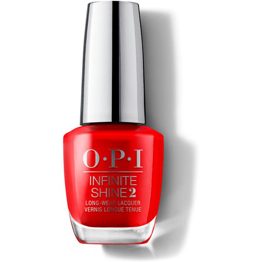 OPI Infinite Shine Unrepentantly Red