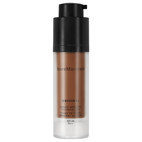 bareMinerals Original Liquid Mineral Foundation Broad Spectrum SPF20 30ml (Various Shades) - Deepest Deep