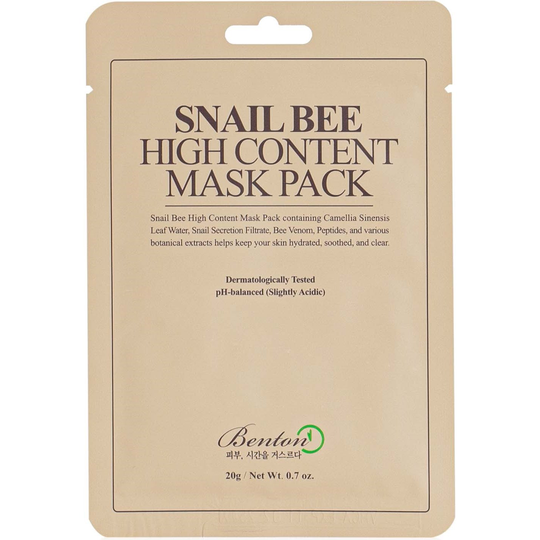 Benton Snail Bee High Content Mask Pack 20 g