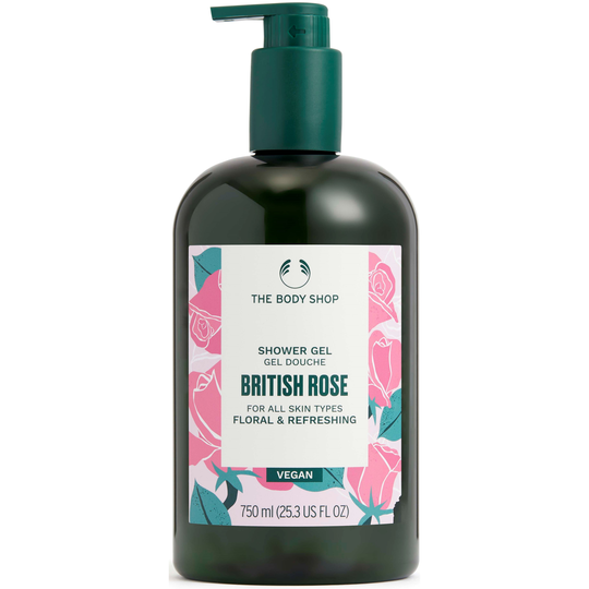 The Body Shop British Rose Shower Gel 750 ml