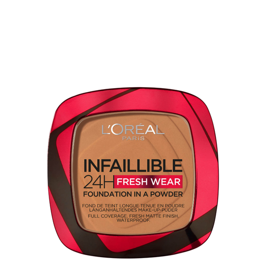 L'Oréal Paris Infallible 24 Hour Fresh Wear Foundation Powder 9g (Various Shades) - 330 Hazelnut