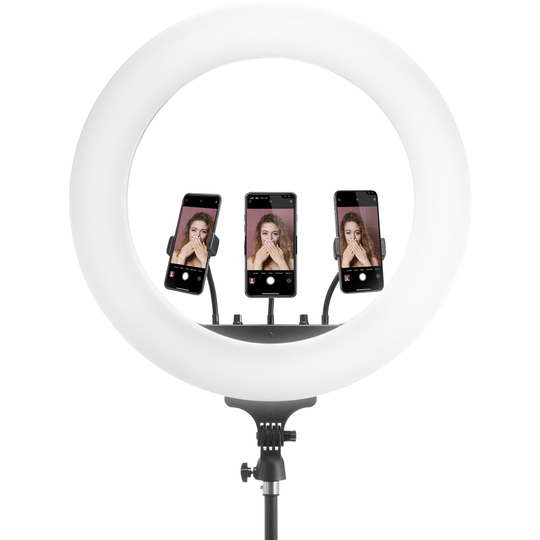 Map - Makeupartist Professional Ring Lights The Mega Ring Light W/Remo