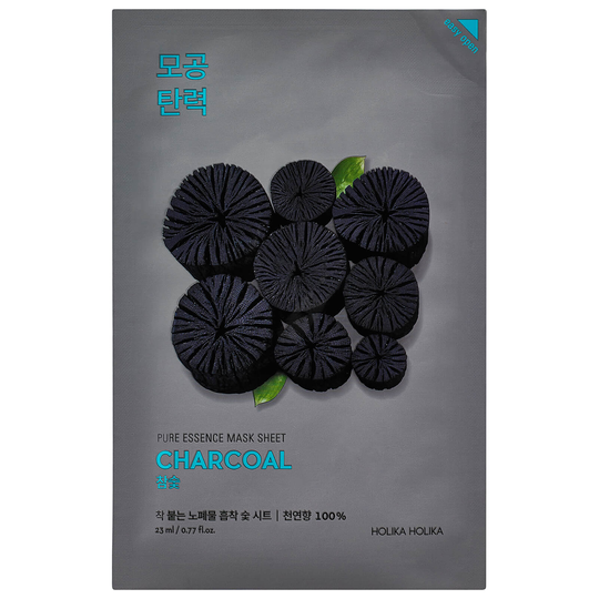 Holika Holika Pure Essence Mask Sheet 20ml (Various Options) - Charcoal