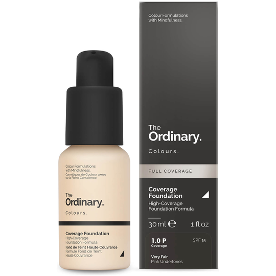 The Ordinary Coverage Foundation with SPF 15 by The Ordinary Colours 30 ml (olika nyanser) - 1.0P