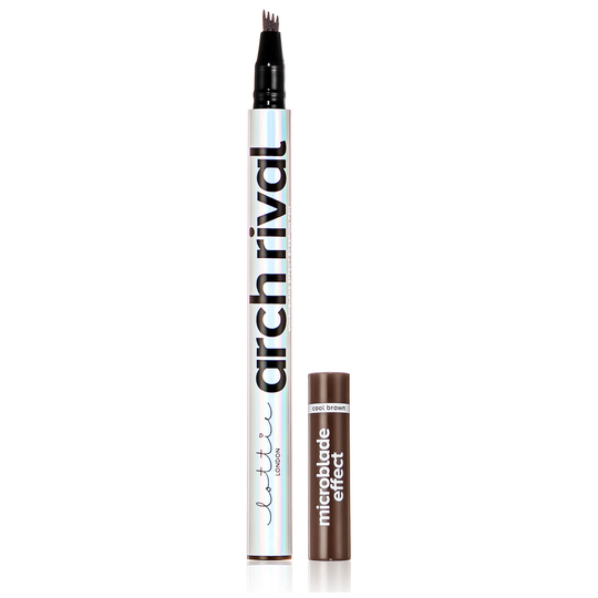 Lottie London Arch Rival Microblade Brow (Various Shades) - Cool Brown