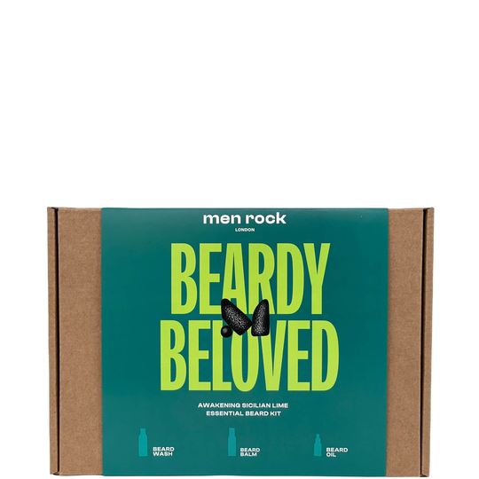 Men Rock Beard Care Gift Set - Sicilian Lime