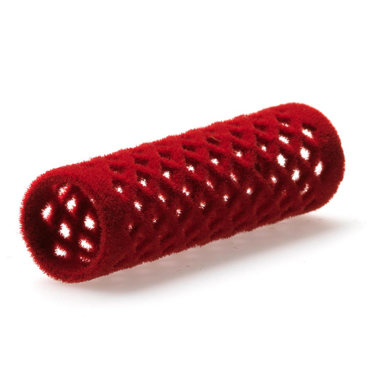 Bravehead Flock Curl ers 12st Röd 18 mm