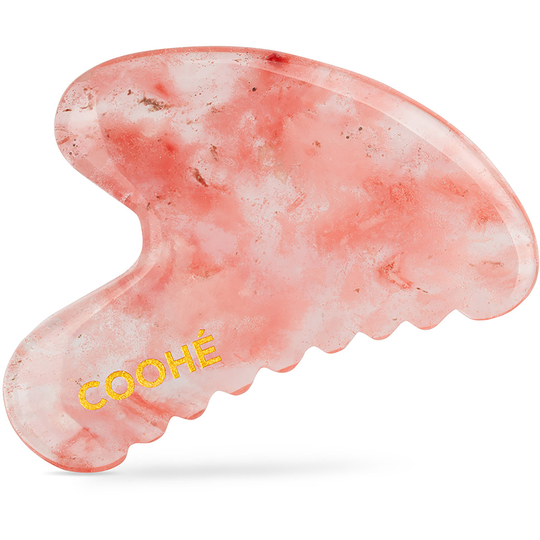 Coohé Gua Sha Fluorite Red Quartz