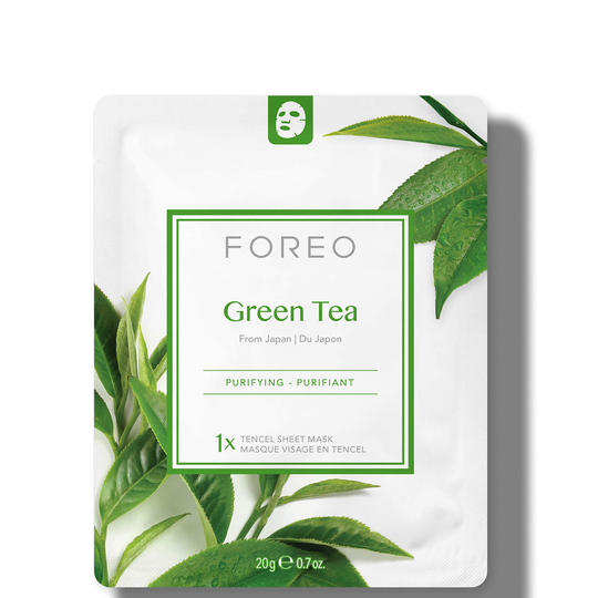FOREO Green Tea Purifying Sheet Face Mask (3 Pack)