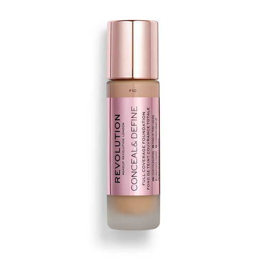 Revolution Conceal & Define Foundation (olika nyanser) - F10