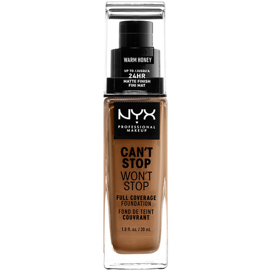 NYX PROFESSIONAL MAKEUP Can't Stop Won't Stop Foundation Warm honey