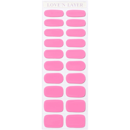 Love'n Layer Solid Layers Poppy Pink