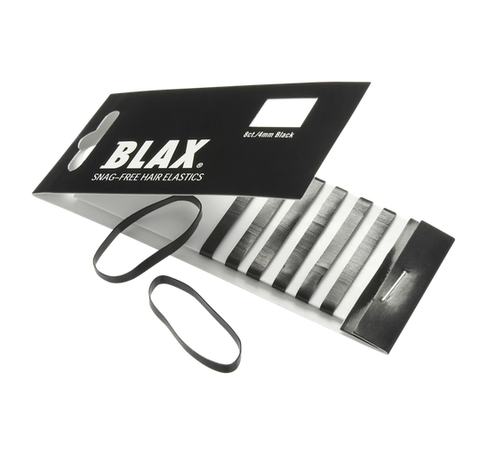 Snag-Free Hair Elastics Black