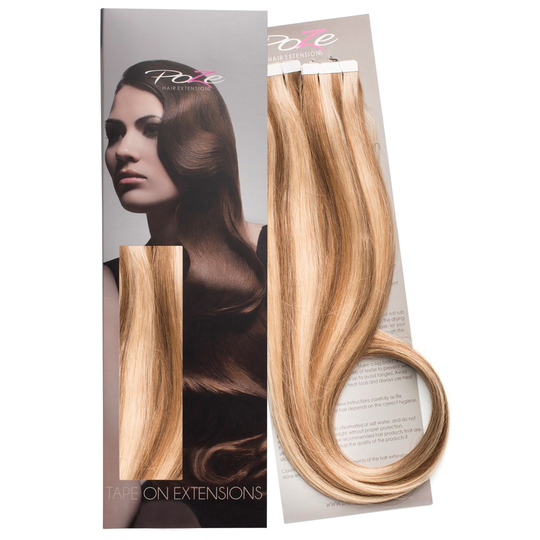 Poze Hairextensions Poze Tape On Extensions 8A/10NV Ash Mix 4 cm/bit 6