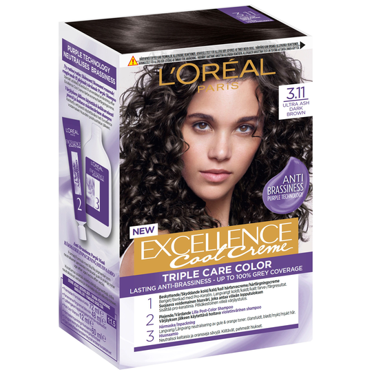 Loreal Paris Excellence Ultra Ash Dark Brown 3.11
