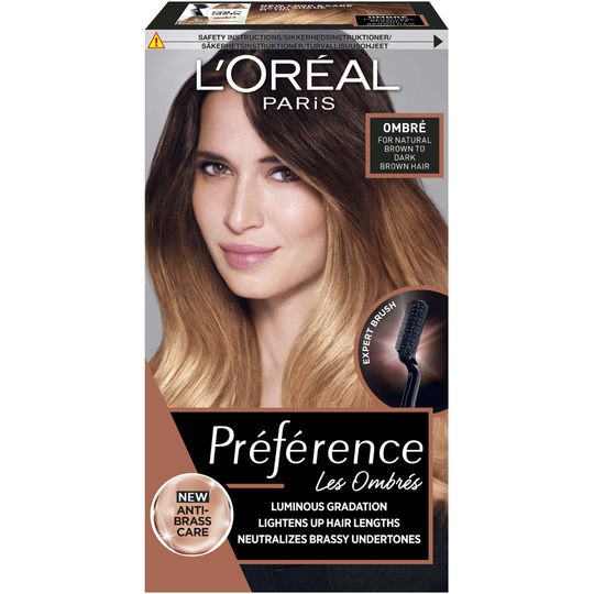 Loreal Paris Préférence Ombré Brown to Dark Brown 104