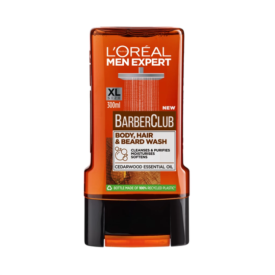 Men Expert Barber Club - Body, Hair & Beard Wash 300 ml