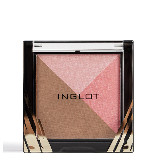 Inglot Rosie for Inglot Bronzed Veil Multicoloured Powder 8.8g (Various Shades) - Peach Veil