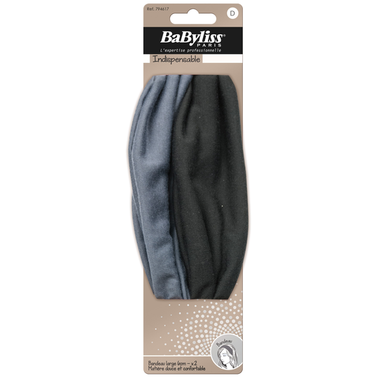 BaByliss Paris Accessories Indispensable 794617 Hårband 2 st