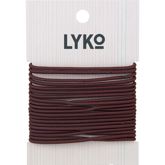 By Lyko Hair Tie 20-Pack Brown