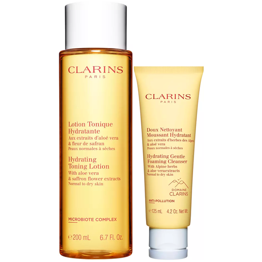 Clarins Hydrating Cleansing Duo