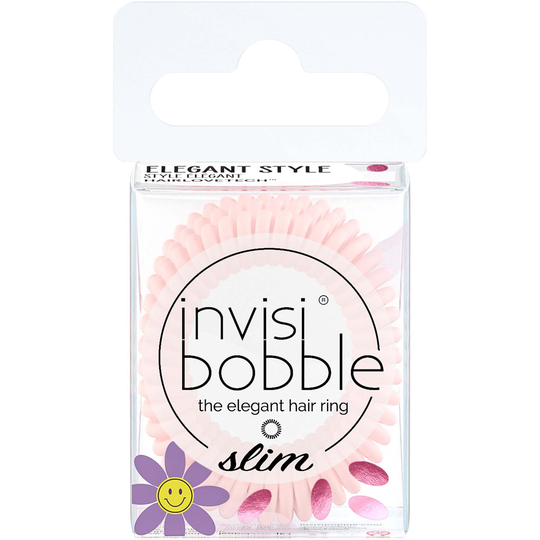 Invisibobble Slim Retro Dreamin' Cuter Than You Pink