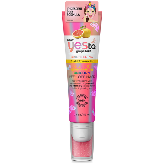 Yes To Grapefruit Vitamin C Glow Boosting Unicorn Peel-Off Mask Tube 59ml