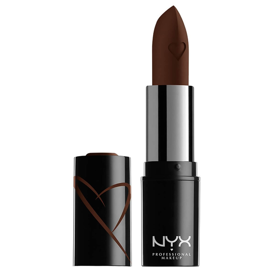 NYX Professional Makeup Shout Loud Hydrating Satin Lipstick (Various Shades) - Grind