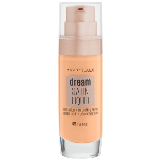 Maybelline New York Dream Satin Liquid Air-Whipped Foundation - olika nyanser - 23 True Beige