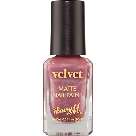 Barry M Velvet Nail Paint Modern Mauve