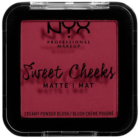 NYX PROFESSIONAL MAKEUP Sweet Cheeks Blush Creamy Powder Blush Matte R