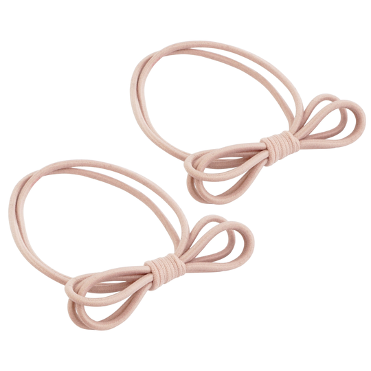 By Lyko Hair Tie With Bow 2 pack Pink