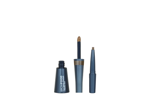 Browfood Aqua Brow Powder + Pencil Duo Dark Blonde